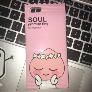 SOUL promise ring the face shop phone case